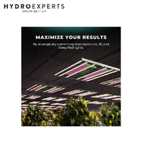 Mars Hydro 370nm Adlite UV55 UV Supplemental LED Grow Light Bar - 2 x 27W | 90CM