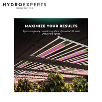 Mars Hydro 660nm Adlite Deep Red R55 Supplemental LED Grow Light Bar - 2 x 27W | 90CM