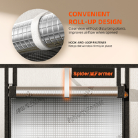 Spider Farmer Indoor Mini White Grow Tent - 60 x 60 x 80CM | 2000D