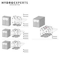 BudBox Pro Silver (Mylar) Indoor Grow Tent - Pro XL | 120 x 120 x 200CM