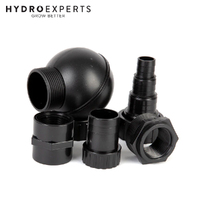 PondMAX EV1910-DC Low Voltage Pump - 13W | Max Flow: 1800L/H | 19MM Inlet & Outlet
