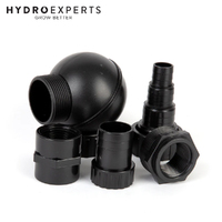 PondMAX Inline / Submersible 12V DC Water Pump - EV2910-DC | 2800L/H | 24W | Head 2.95M | 19MM/20MM Tubing