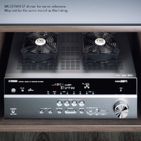 AC Infinity Multifan S7 USB Cooling Fan - Dual 120MM | 104 CFM | Ultra Quiet | Dual Ball Bearing