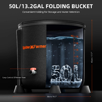 Spider Farmer 4 Pot Self Watering System Kits | Wicking System | 50L Reservoir
