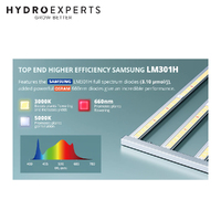Viparspectra LED Grow Light KS5000 - 500W | Dimmable