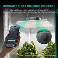 Mars Hydro LED Grow Light TS 3000 - 420W | 2.7 umol/J | Dimmable | 1210 umol/s