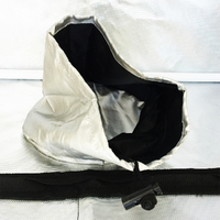 Hydroponics Grow Tent - 122CM x 245CM x (213CM - 244CM) | Height Adjustable
