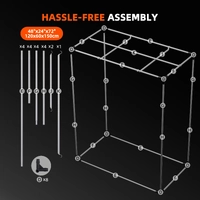 Spider Farmer Indoor Grow Tent - 120 x 60 x 150CM | 1680D | SBS Zipper