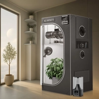 AC Infinity Cloudlab 632 Indoor Advance Grow Tent - 90 x 60 x 180CM | 2000D Mylar