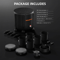 Spider Farmer 2 Pot Self Watering System Kits | Wicking System | 50L Reservoir