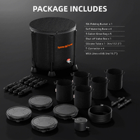 Spider Farmer 4 Pot Self Watering System Kits | Wicking System | 50L Reservoir