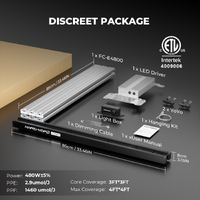 Mars Hydro LED Grow Light FC-E4800 - 480W | Detachable | 2.8 umol/J | IP65