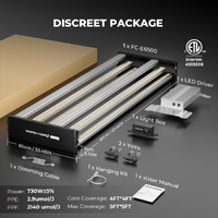 Mars Hydro LED Grow Light FC-E6500 - 730W | Detachable | 2.8 umol/J | IP65