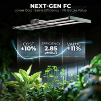 Mars Hydro LED Grow Light FC4000 - 320W | 2.85 umol/J | Dimmable | IP65
