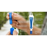 Bluelab pH PenPlus - Replaceable Probe IP68 Waterproof Digital pH Meter
