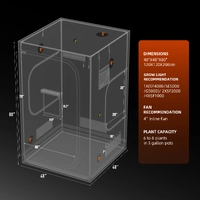 Spider Farmer Indoor Grow Tent - 120 x 120 x 200CM | 1680D | SBS Zipper
