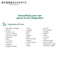 Airgarden Aeroponic Vertical Garden Kit - 60CM x 1.5M | 30 Grow Cups