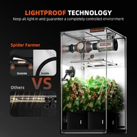 Spider Farmer Indoor Grow Tent - 120 x 60 x 150CM | 1680D | SBS Zipper