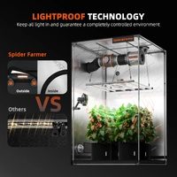 Spider Farmer Indoor Grow Tent - 120 x 120 x 200CM | 1680D | SBS Zipper