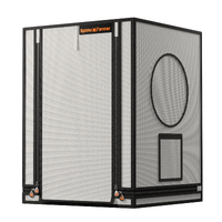 Spider Farmer Indoor Mini White Grow Tent - 60 x 60 x 80CM | 2000D