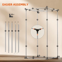 Spider Farmer Indoor White Grow Tent - 90 x 90 x 180CM Pro | 2000D