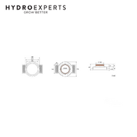 Ergovent Rondo 125 - 125MM (5