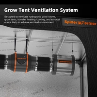 Spider Farmer EC Exhaust Ventilation Inline Fan w/ GGS Controller - 150MM (6