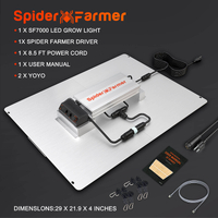 Spider Farmer LED Grow Light SF7000 EVO - 650W | 2.8umol/J | Dimmable