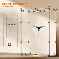 Spider Farmer Indoor White Grow Tent - 140 x 70 x 200CM Pro | 2000D