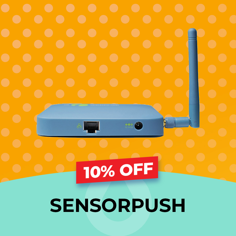Sensorpush - 10% OFF, Hydro Experts, August Sale