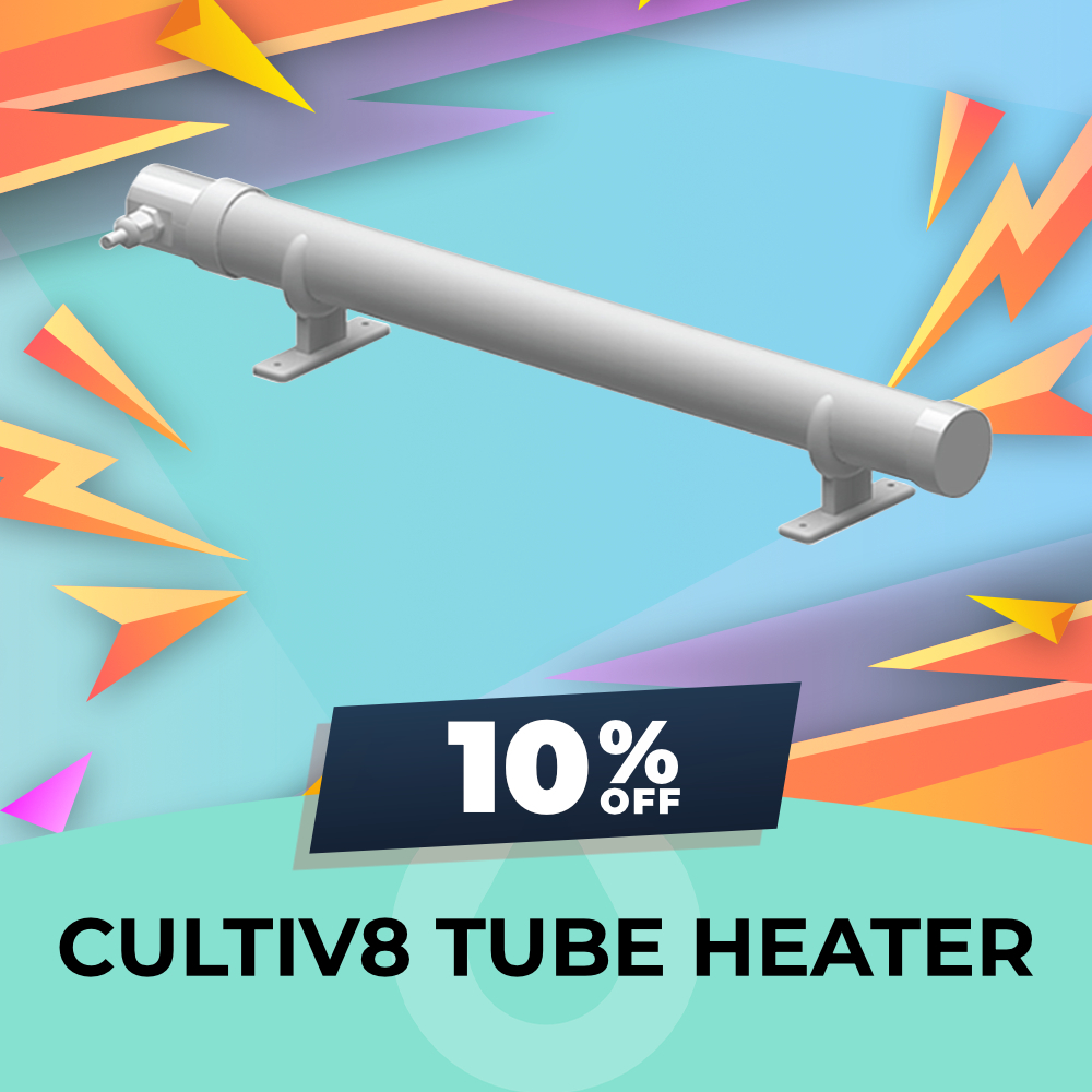Cultiv8 Tube Heater, 15% OFF, Hydro Experts
