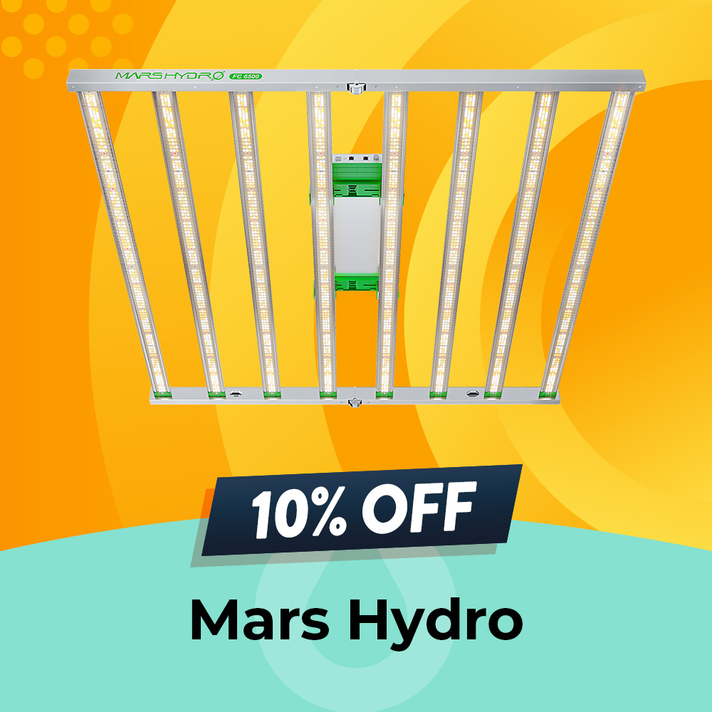 Mars Hydro's LED 10% OFF, Hydro Experts