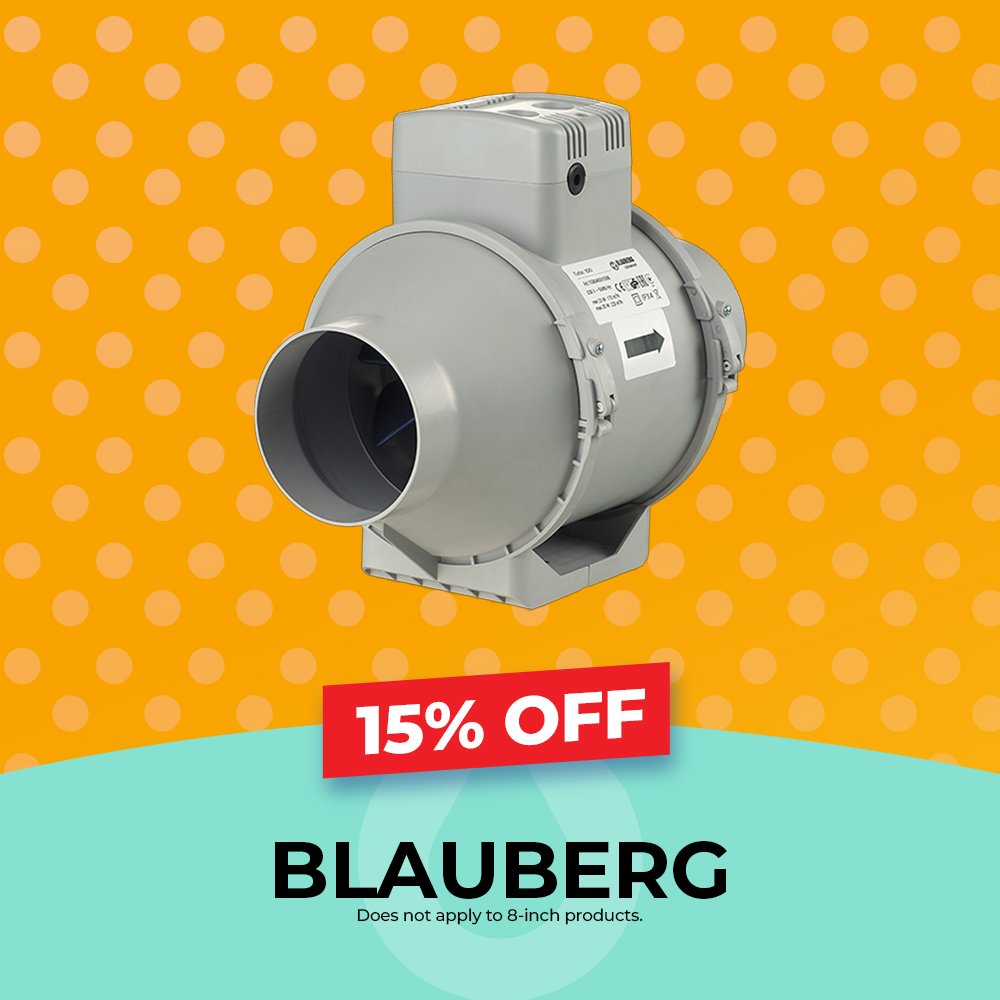 Blauberg - 15% OFF, Hydro Experts, August Sale