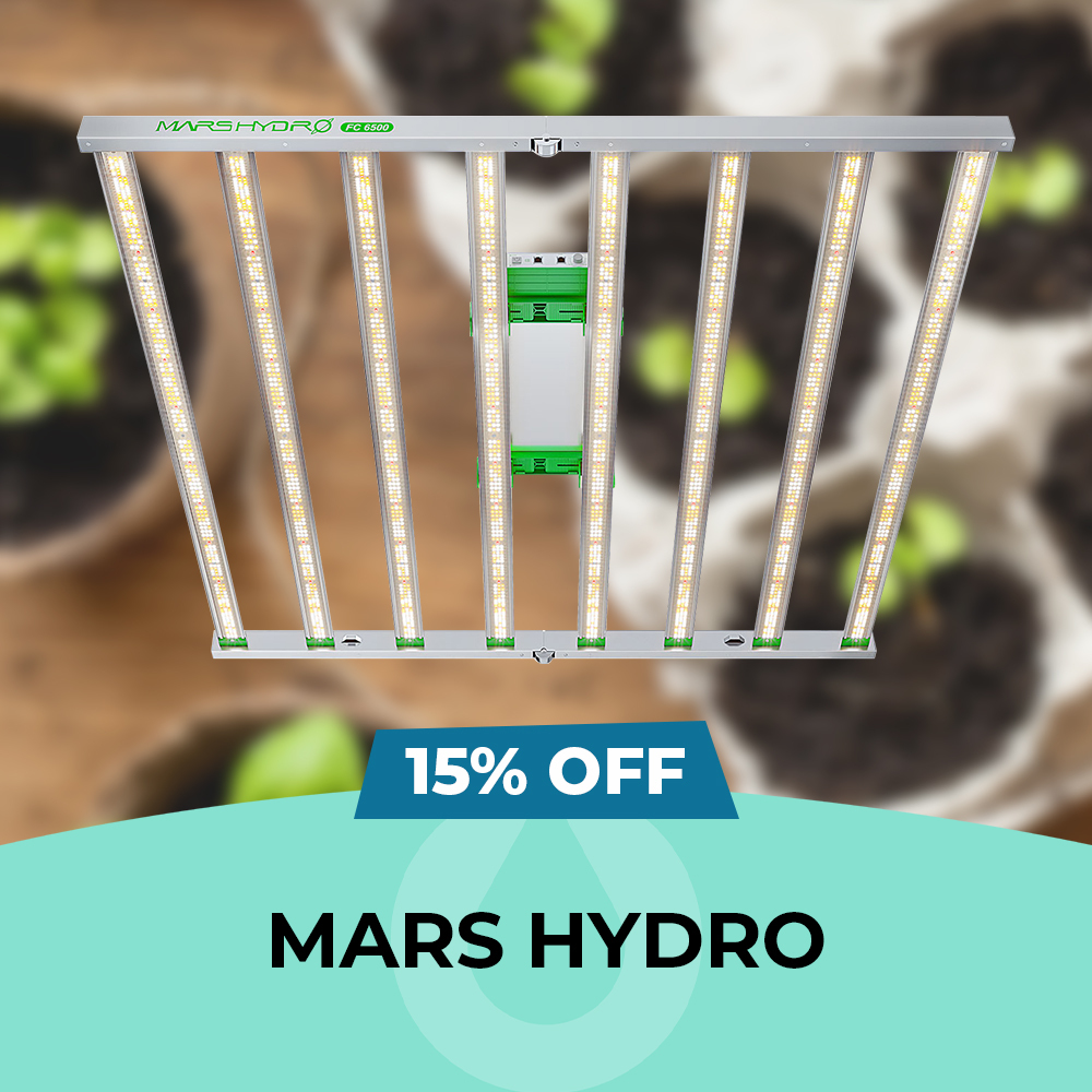 Mars Hydro LEDs & Tents - 15% OFF, Hydro Experts