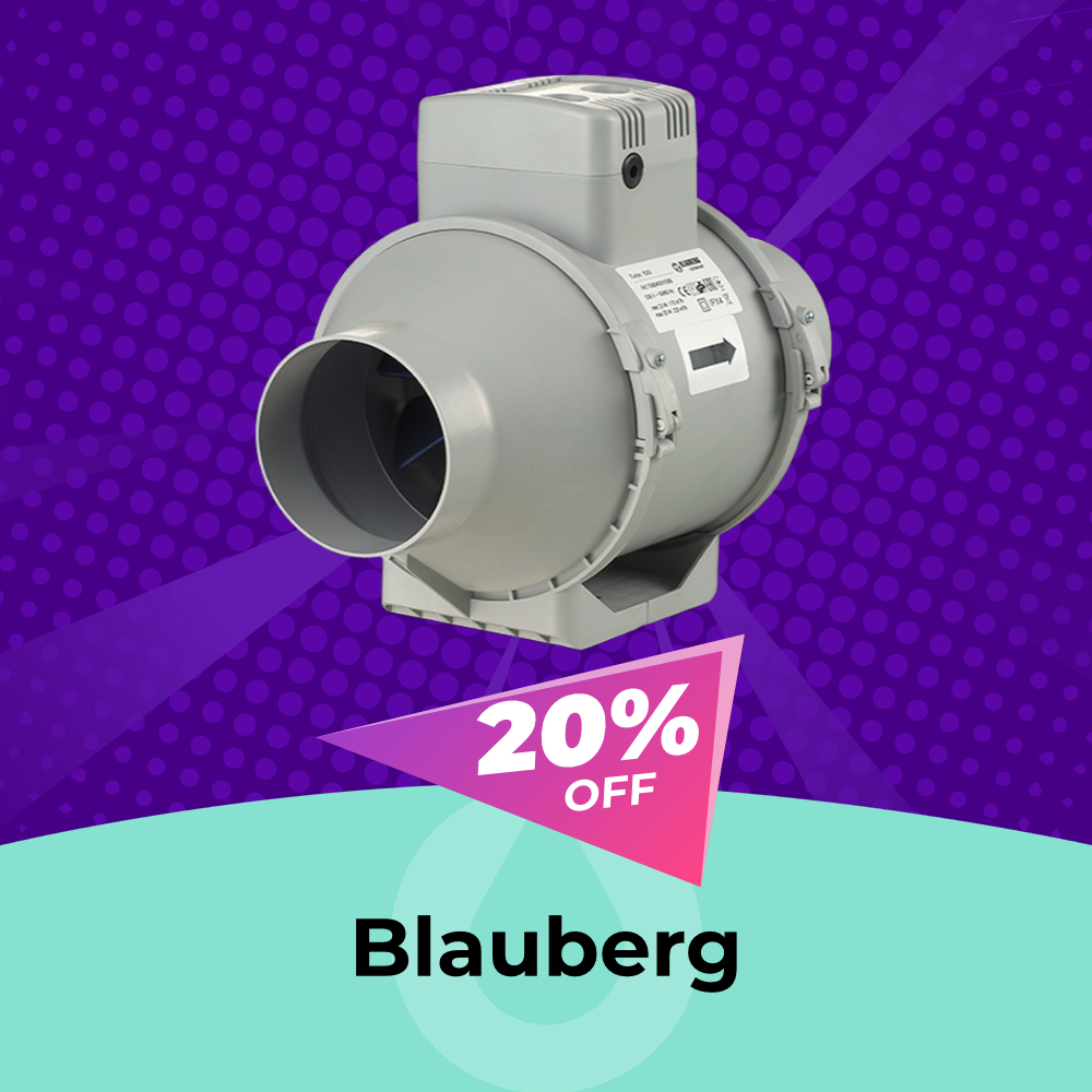 Blauberg Fans, 20% OFF, Hydro Experts
