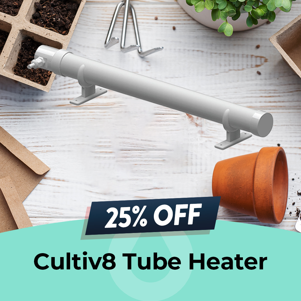 Cultiv8 Tube Heaters, 25% OFF, Hydro Experts