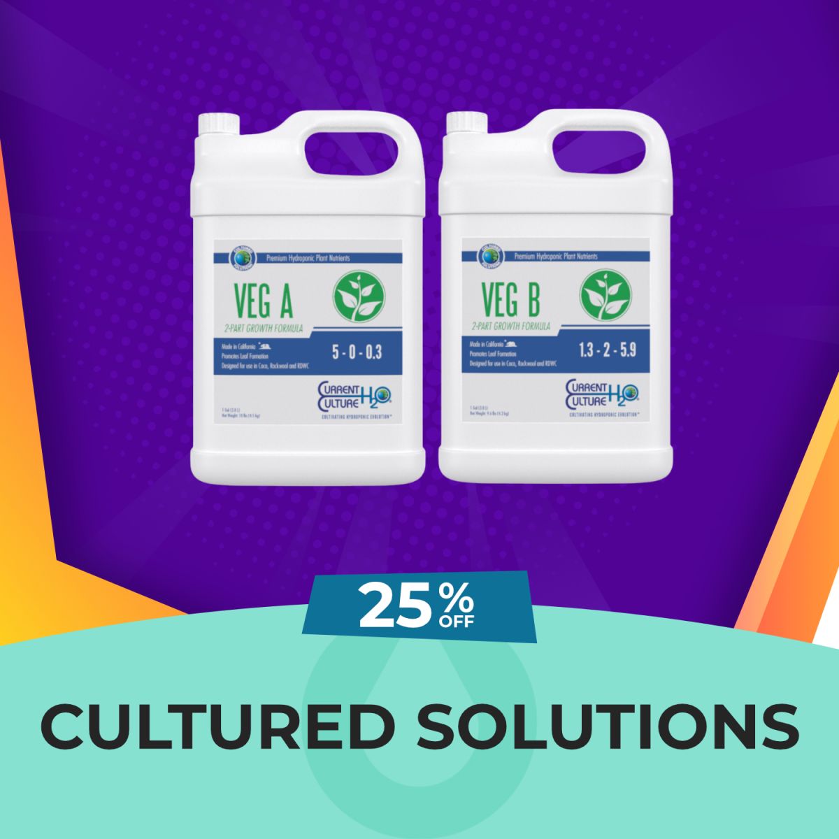 Cultured Solutions - 25% OFF, Hydro Experts