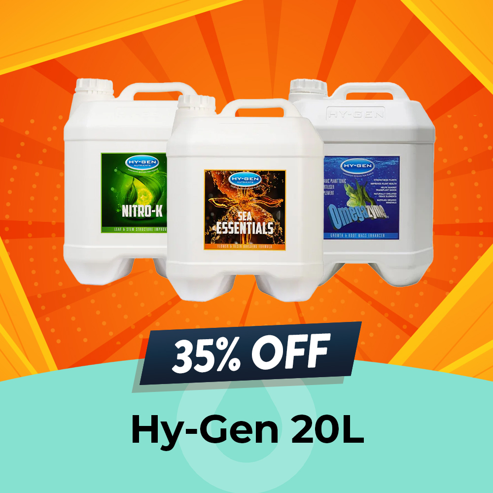 Hy-gen 20L Nutrients & Additives Sale - 35% OFF, Clearance Sale, Hydro Experts