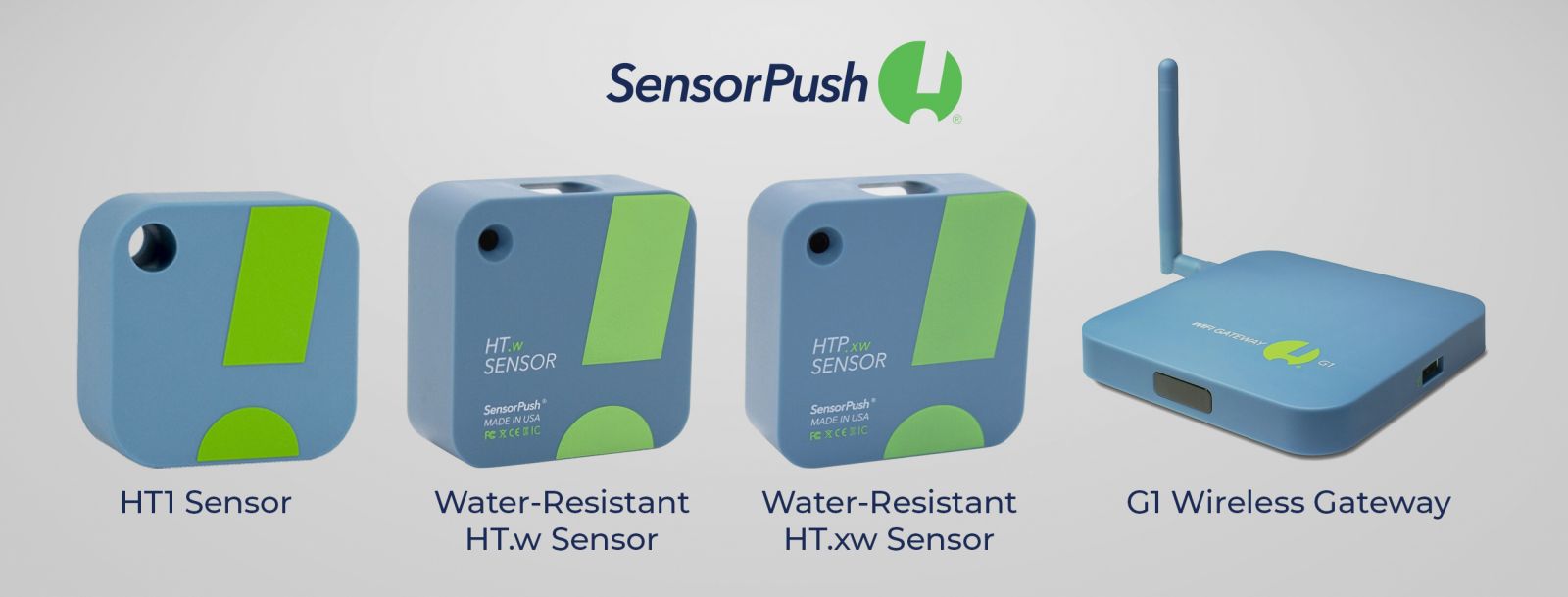 Sensor Push | HT.w Water-Resistant Temperature / Humidity Smart Sensor