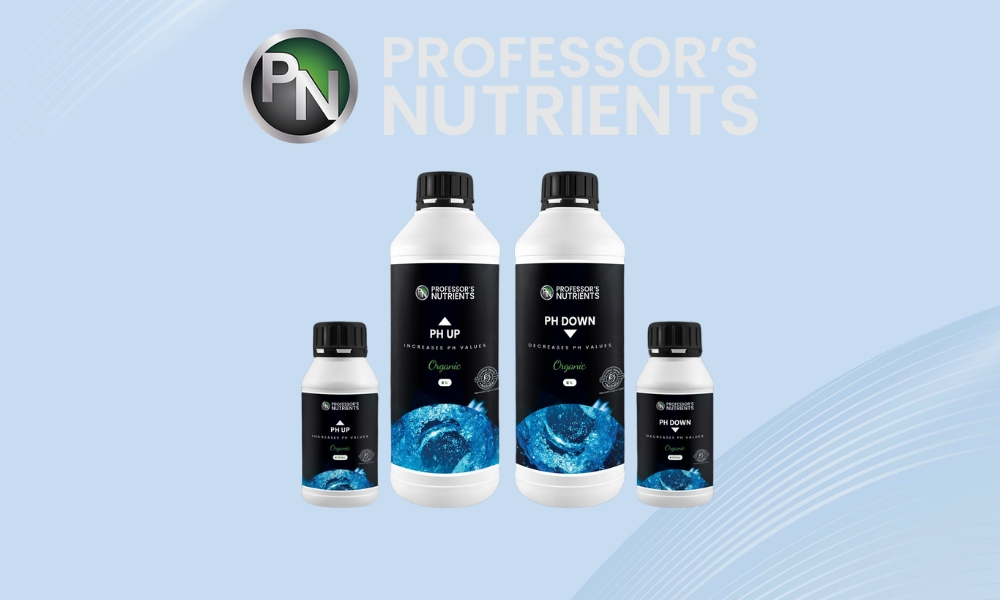 pH up, pH down, hydroponics Australia, phosphoric acid, potassium hydroxide, organic pH adjusters, hydroponic nutrients, Professors Nutrients, pH Up, pH Down