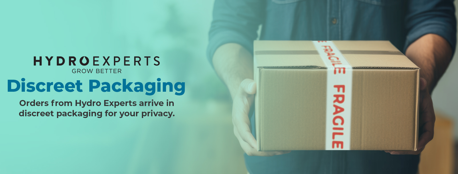 Hydro Expert's Discreet Packaging