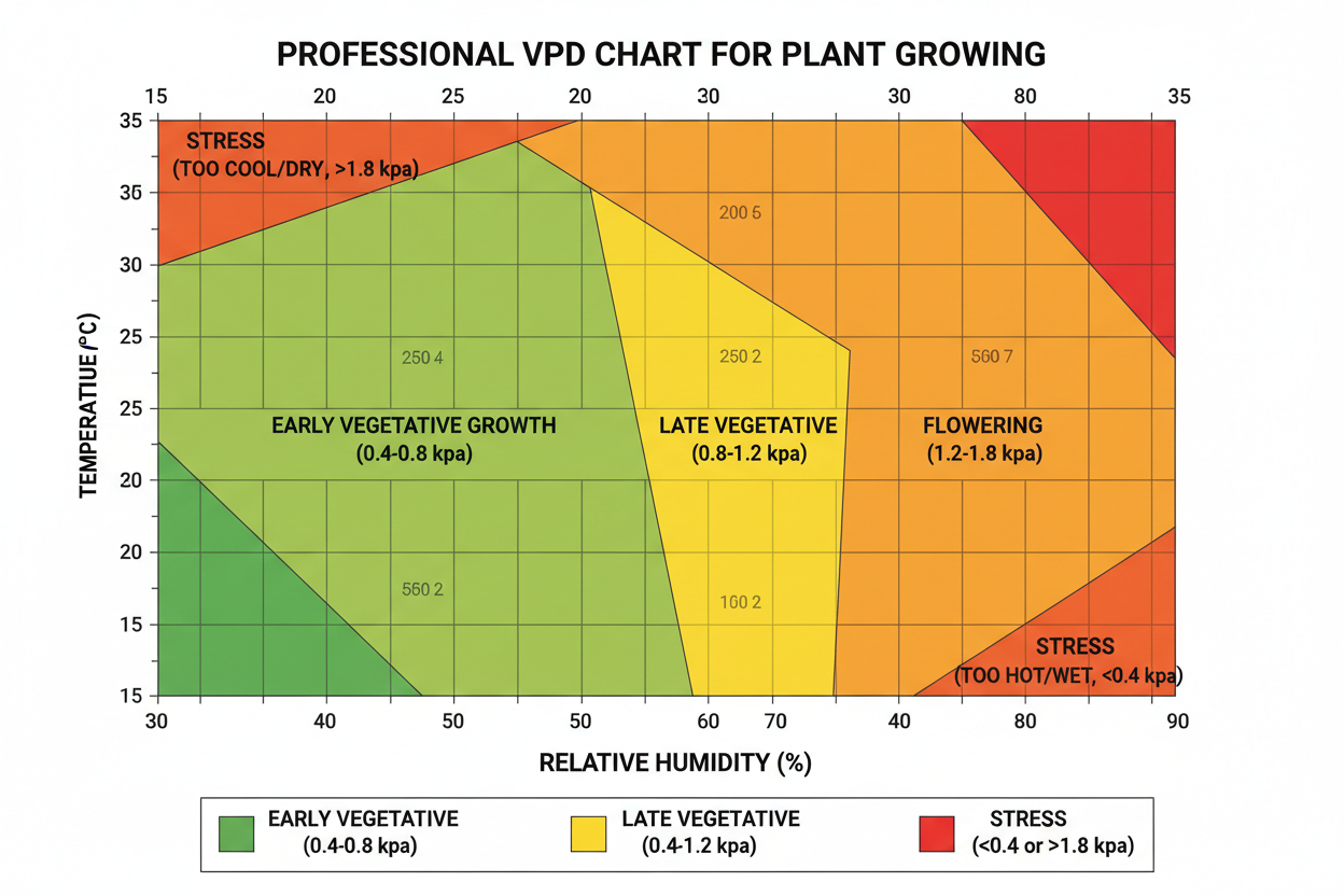 vpd chart, hydro experts