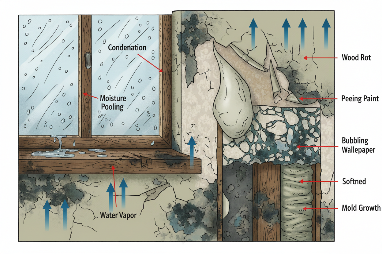 what does humidity do to your house