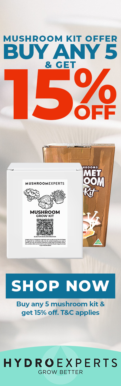 Get 5 or More Mushrooms Kits & Enjoy 15% OFF