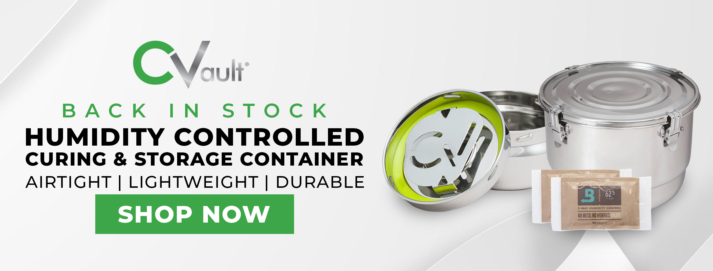CVault Back In Stock