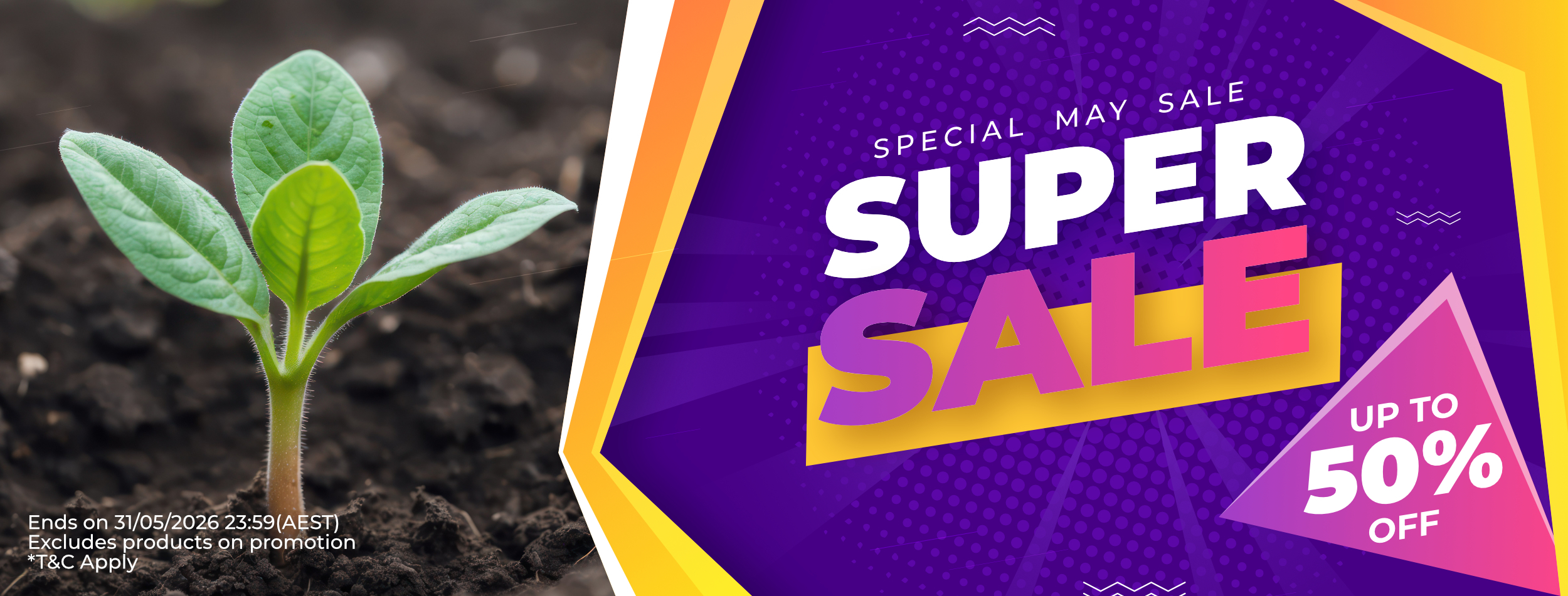 Special May Super Sale 2026 - Up to 50% OFF