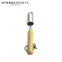 Stainless Steel Small Bulb Planter - 300MM | Angled Head And Sharp Rim Design