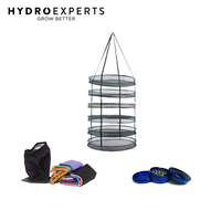 8 Pieces x 5 Gallon 19L Bubble Bags Bag + Herb Dry Rack 80CM + Grinder