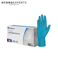 Medicom Vitals Vinyl Powder Free Gloves - S / M / L / XL | Single Use | Non-Sterile