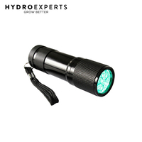 Flashlight LED Torch - 9 x Green LED | High Intensity | Batteries not Included